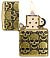 Зажигалка ZIPPO Armor® Cackling Cranium с покрытием Antique Brass, латунь/сталь, золотистая, матовая, 38x13x57 мм small_img_3