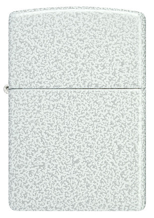 Зажигалка ZIPPO Classic с покрытием Glacier, латунь/сталь, белая, матовая, 38x13x57 мм