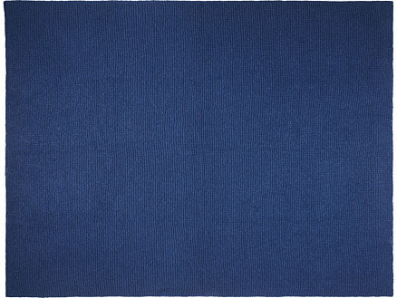 Вязанное одеяло Suzy 150 x 120 см из полиэстера, нэйви