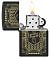 Зажигалка ZIPPO Lines Design с покрытием Black Matte, латунь/сталь, черная, матовая, 38x13x57 мм small_img_3