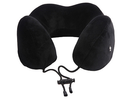 Подушка для путешествий с эффектом памяти Мемо Bluewinder Black