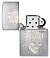 Зажигалка ZIPPO Skull Castle Design с покрытием Brushed Chrome, латунь/сталь, серебристая, 38x13x57 мм small_img_4