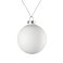Оформительский шар Finery, 8 см, матовый белый small_img_1