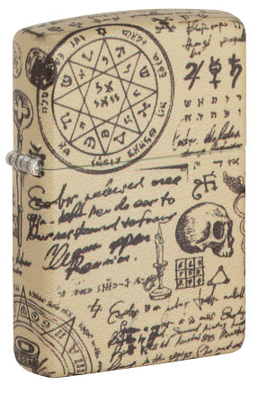 Зажигалка ZIPPO Alchemy Design с покрытием 540 Matte, латунь/сталь, бежевая, матовая, 38x13x57 мм