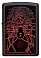 Зажигалка ZIPPO Spider Design с покрытием Black Matte, латунь/сталь, чёрная, матовая, 38x13x57 мм small_img_2