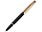 Перьевая ручка Parker 51 DELUXE BLACK GT, перо: F, цвет чернил: black, в подарочной упаковке._ЧЕРНЫЙ, ЗОЛОТИСТЫЙ