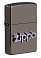 Зажигалка ZIPPO Zippo Design с покрытием Black Ice®, латунь/сталь, чёрная, глянцевая, 38x13x57 мм small_img_1