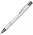 Ручка шариковая, Legend Soft Touch Mirror Silver Requis, белая_белый
