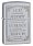 Зажигалка ZIPPO Classic с покрытием Satin Chrome™, латунь/сталь, серебристая, матовая, 38x13x57 мм_СЕРЕБРИСТЫЙ