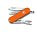 Нож-брелок VICTORINOX Classic SD Colors Mango Tango, 58 мм, 7 функций, оранжевый_ОРАНЖЕВЫЙ