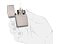 Зажигалка ZIPPO Classic с покрытием Brushed Chrome, латунь/сталь, серебристая, матовая, 38x13x57 мм small_img_3