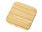 USB-хаб с беспроводной зарядкой из бамбука Plato_НАТУРАЛЬНЫЙ