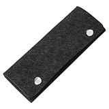 Ключница FELTY 10 х 17,3 см, темно-серый, RPET фетр