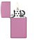 Зажигалка ZIPPO Slim® с покрытием Pink Matte, латунь/сталь, розовая, матовая, 29x10x60 мм small_img_3