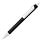 Ручка шариковая FORTE SOFT BLACK, покрытие soft touch_ЧЕРНЫЙ, БЕЛЫЙ