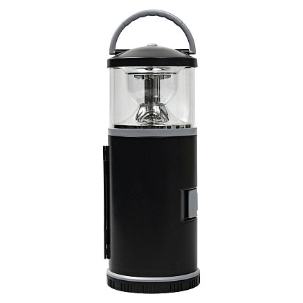 Набор инструментов Tools lantern cо встроенной лампой , 15 инструментов,  черный, в пластиковом футляре