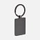 Брелок Gun Metal Leather Rectangle, графитовый small_img_2