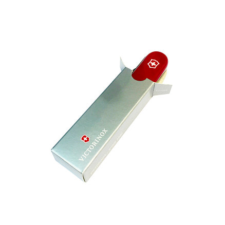 Нож перочинный VICTORINOX Evolution S101, 85 мм, 13 функций, с фиксатором лезвия, красный