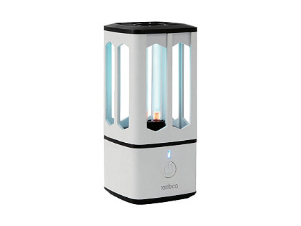 Портативная лампа бактерицидная ультрафиолетовая Rombica Sterilizer B1, белый/черный (Р)