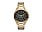 Часы наручные, мужские. Armani Exchange_КОРПУС- ЖЕЛТОЕ ЗОЛОТО, ЦИФЕРБЛАТ- ЧЕРНЫЙ, КРЕПЛЕНИЕ- ЖЕЛТОЕ ЗОЛОТО