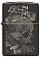 Зажигалка ZIPPO Skull с покрытием High Polish Black, латунь/сталь, черная, глянцевая, 38x13x57 мм small_img_2