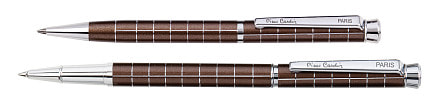 Набор Pierre Cardin PEN&PEN: ручка шариковая + роллер, коричневый. Упаковка Е