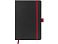 Блокнот ColorNote Black, твердая обложка A5, 80 листов, черный с красным (Р) small_img_3