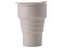 Силиконовый складной стакан GoCup, бежевый small_img_2