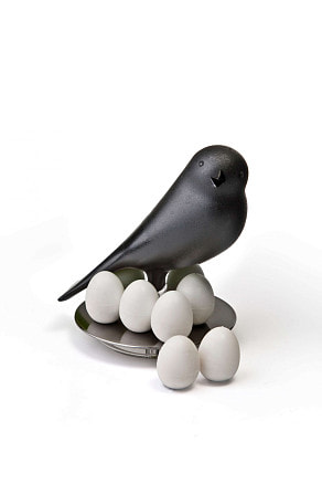 Набор магнитов Egg Sparrow, черный