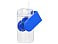 Бутылка для воды JUICY DRINK BOX, синий (Р) small_img_2