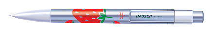 Шариковая ручка Hauser Strawberry, пластик,