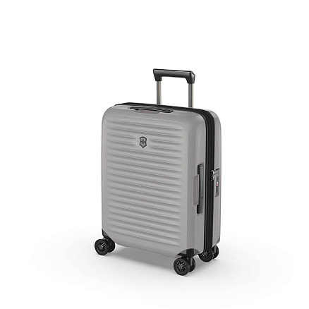 Чемодан VICTORINOX Airox Advanced, серо-белый матовый, 100% поликарбонат Makrolon, 40x20x55 см, 33 л