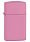 Зажигалка ZIPPO Slim® с покрытием Pink Matte, латунь/сталь, розовая, матовая, 29x10x60 мм_РОЗОВЫЙ