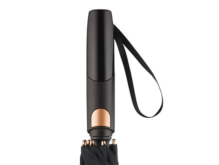 Зонт 7399  AC alu golf umbrella FARE® Precious black/copper