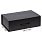 Подарочная коробка, размер 39*26,3*11 см, Solution Prestige Big Case  Fabrique с магнитным клапаном и ручкой , черная_ЧЕРНЫЙ 2, БУМАГА ПОД ТКАНЬ