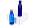Подарочный набор из термобутылки и бутылки Bottle set, синий_синий
