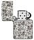 Зажигалка ZIPPO Skeleton с покрытием Glow in the Dark Green, латунь/сталь, серая, 38x13x57 мм small_img_4