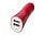 Адаптер автомобильный Pole, красный_КРАСНЫЙ