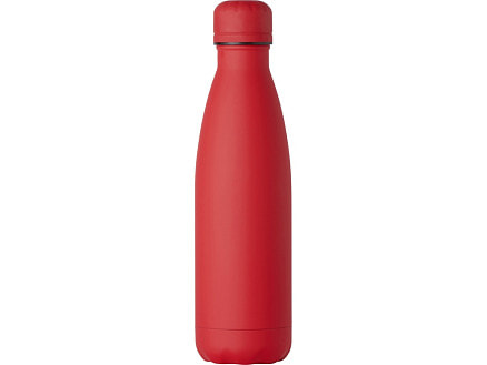 Вакуумная термобутылка Vacuum bottle C1, soft touch, 500 мл, красный