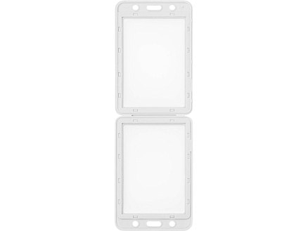 Держатель для бейджа Haven Transparent, белый