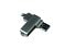 USB-флешка на 32 Гб, интерфейс USB3.0, поворотный механизм,c дополнительными разъемами для I-phone Lightning и Micro USB,  полностью металлический корпус, серебро small_img_1
