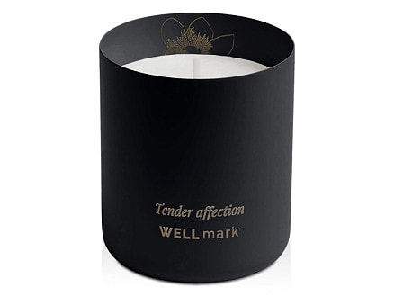 Ароматическая свеча Wellmark Tender Affection - сплошной черный