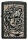 Зажигалка ZIPPO Gory Tattoo с покрытием Black Matte, латунь/сталь, черная, матовая, 38x13x57 мм small_img_2