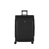 Чемодан VICTORINOX Crosslight, чёрный, RPET полиэстер, 50x32x76 см, 106 л