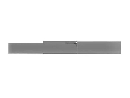 USB 3.0-флешка на 64 Гб с разъемами USB-A и Type-C, серебристый