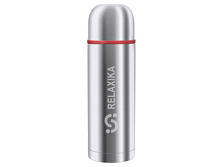 Термос Relaxika 102, 2 чашки, 1000 мл, стальной