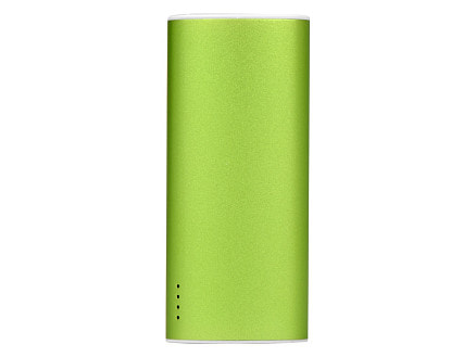 Портативное зарядное устройство Квазар, 4400 mAh, зеленое яблоко