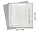 Коробка подарочная Solution Superior Alfa Linen под ежедневник и ручку, серебро, 25,7x25,7x2,8 см, бежевый ложемент small_img_1
