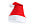 Рождественская шапка SANTA, красный_красный, белый