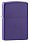 Зажигалка ZIPPO Classic с покрытием Purple Matte, латунь/сталь, фиолетовая, матовая, 38x13x57 мм_ФИОЛЕТОВЫЙ